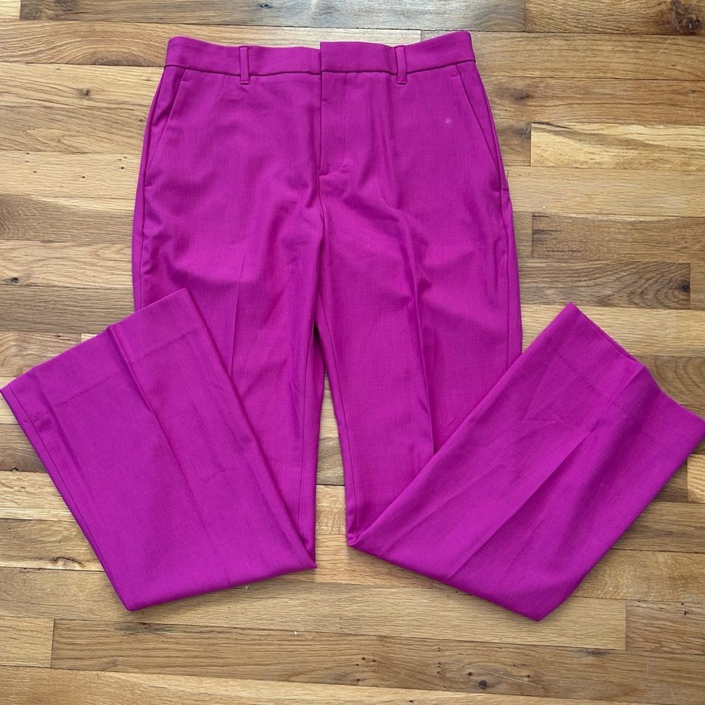 Banana Republic Fuchsia Bootcut Trousers - Picture 4 of 6